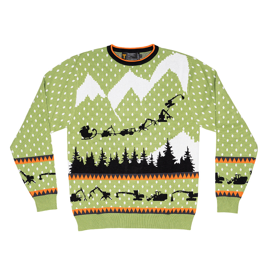 Ugly green 2025 christmas sweater