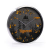 TIGERCAT WALL CLOCK, 13"