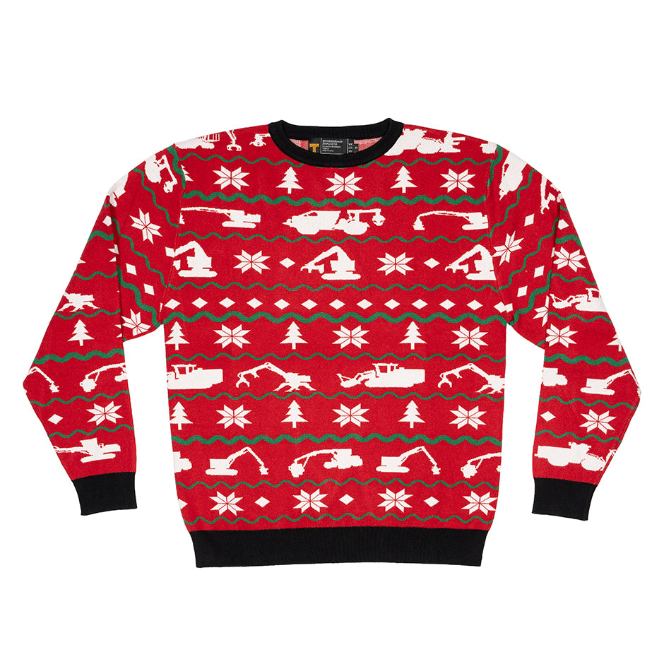 Ugly hot sale sweater red